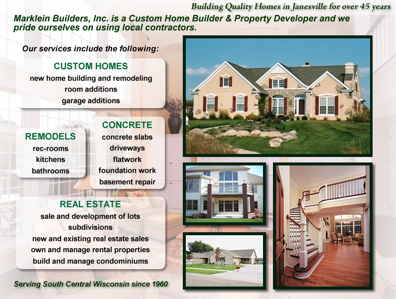 Marklein Builders Home Page